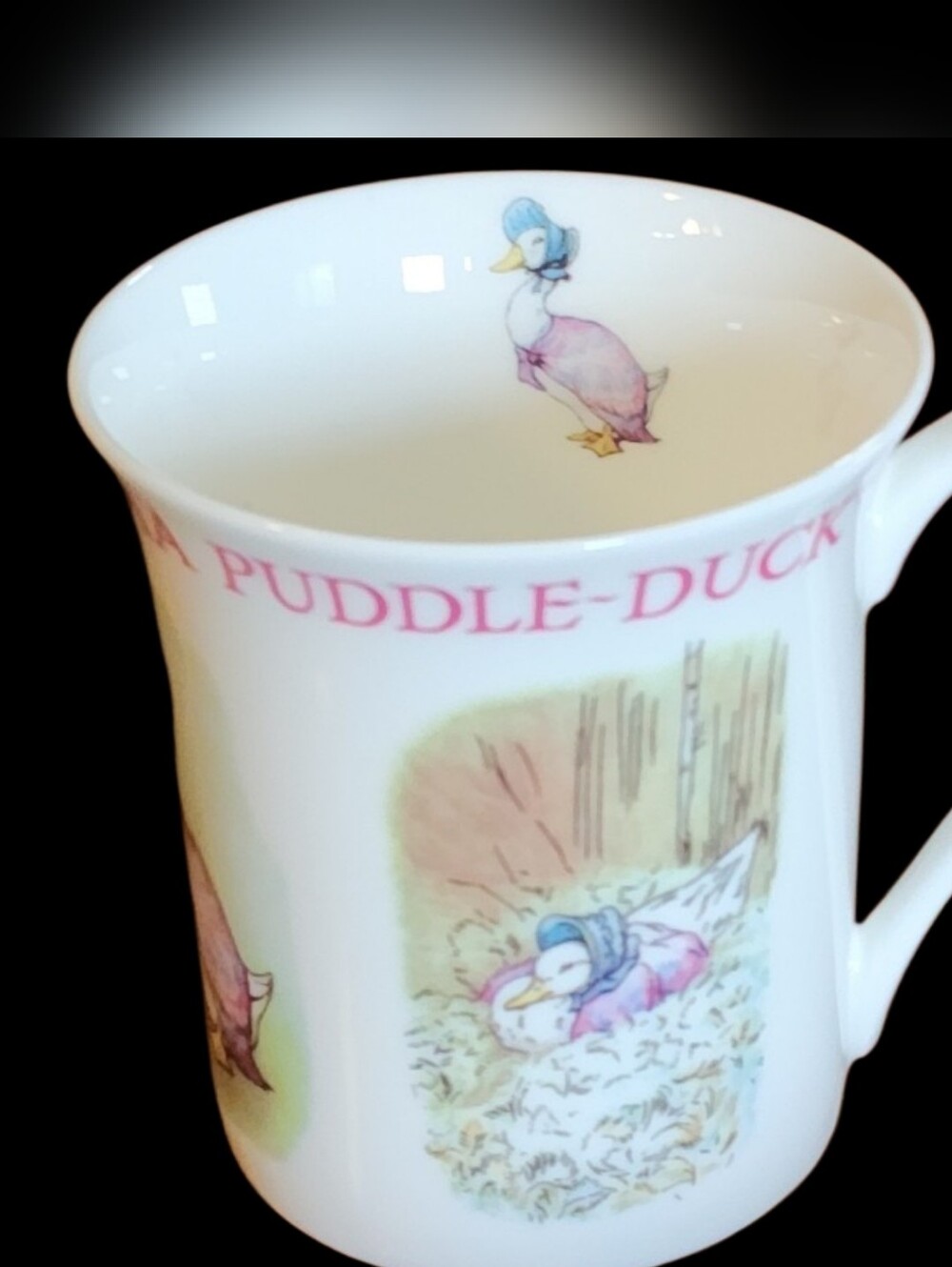 🦆Beatrix Potter Queens Kitchen 2007 JEMIMA PUDDLE DUCK MUG CUP Frederick Warne